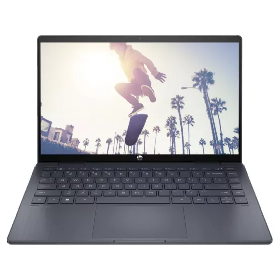 Laptop 14" HP Pavilion x360 (14-ek2007ci), Space Blue, Intel Core 3 100U, 8 GB/512 GB, FreeDOS