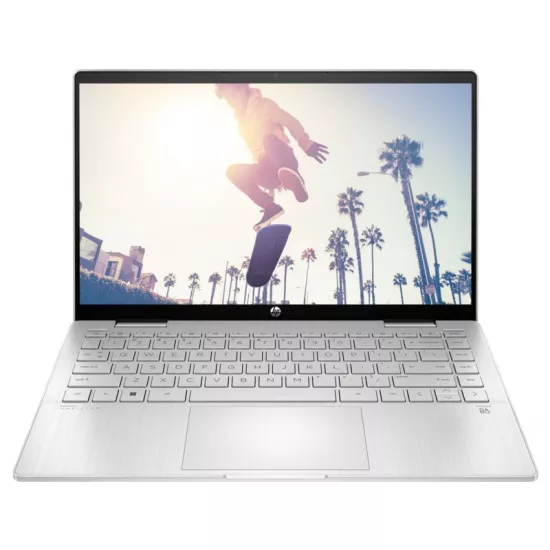 Laptop 14" HP Pavilion x360 (14-ek1024ci), Natural Silver, Intel Core i5-1335U, 8 GB/512 GB, FreeDOS