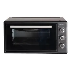 Электропечь Vesta KSF-50CTL/BL, 1600 Вт, Black
