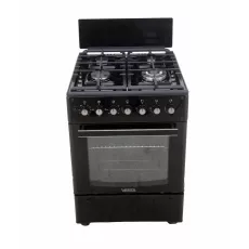 Плита Vesta GC-E6060FCTg/BL Black