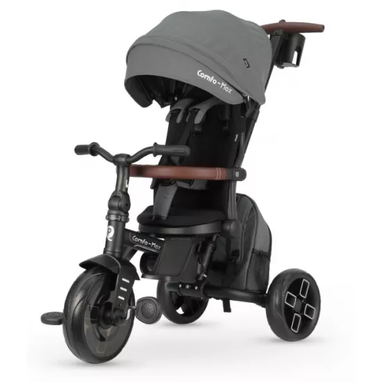 Трицикл Qplay Comfo Max Grey