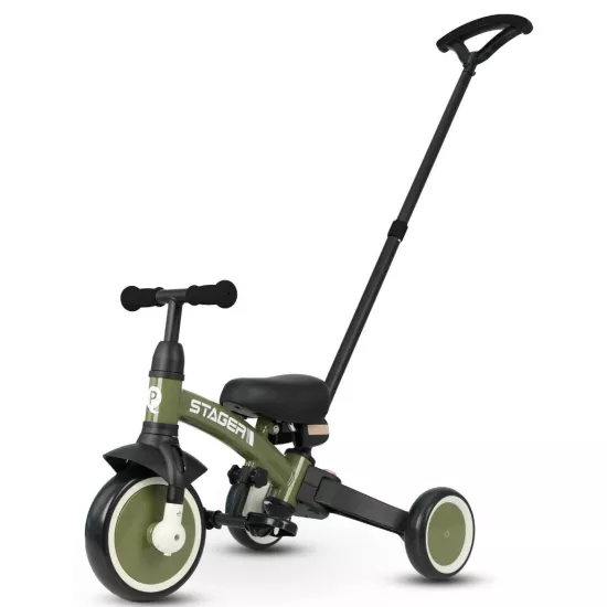 Tricicleta Qplay Stager 3 in1 Green