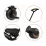 Tricicleta Qplay Stager 3 in1 Platinum/Golden