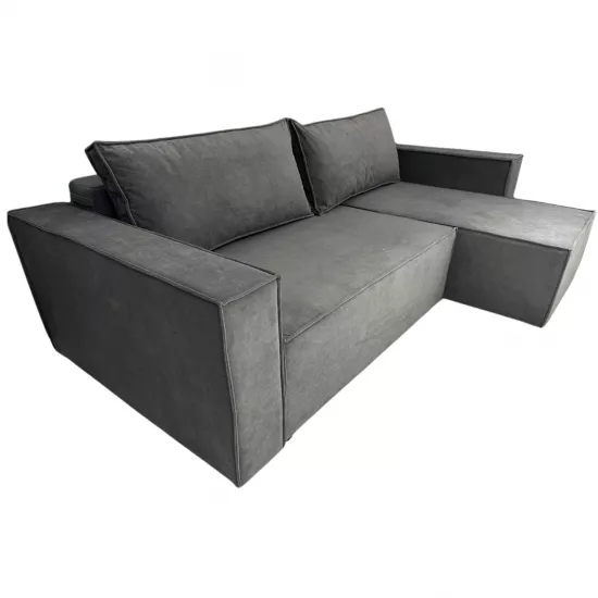 Canapea de colț Art Lux E3 (2.5x1.5), Gri