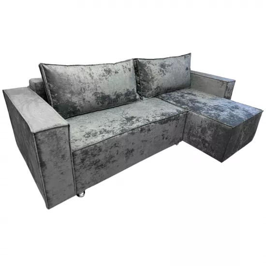 Canapea de colț Art Lux E3 (2.5x1.5), Gri