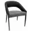 Scaun Jumi Bergamo, Black/Gray
