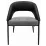 Scaun Jumi Bergamo, Black/Gray
