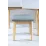 Masă toaletă Jumi CM-920576 cu taburet, White