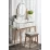 Masă toaletă Jumi CM-920576 cu taburet, White