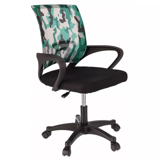 Fotoliu pentru copii Jumi Smart CM-977686, Black/Green