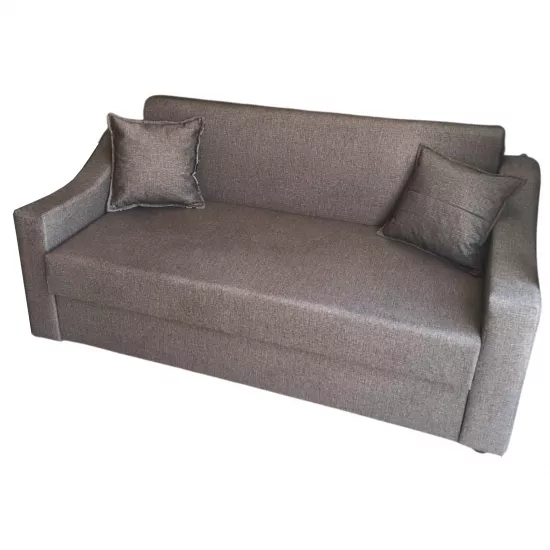 Canapea dreaptă Art Lux N2 (0.83x1.25) cotiere fara lemn, Maro