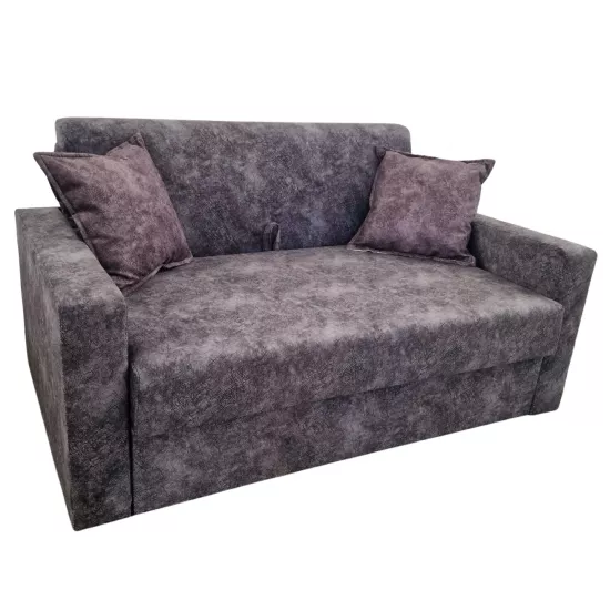 Canapea dreaptă Art Lux N1 (0.83x1.25) cotiere drepte, Dark Grey