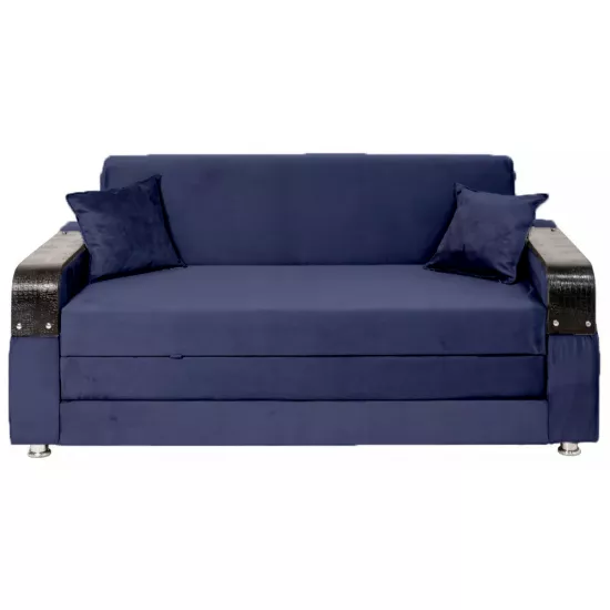 Canapea dreaptă CAM G3 (160), Tenerife 80 Albastru