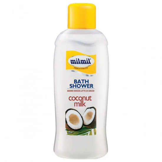 Gel de duș MilMil cu Cocos, 1000 ml