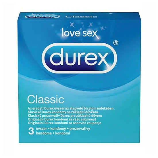 Prezervative Durex Classic, 3 buc.