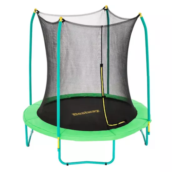 Батут Bestway Xtreme Air 59102BW, 244 см, внутренняя сетка, Green