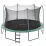 Батут Bestway Xtreme Air 59105BW, 427 см, внешняя сетка, Black/Green