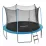 Батут Bestway Xtreme Air 59104BW, 366 см, внутренняя сетка, Black/Blue