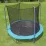 Trambulină Xtreme Air Xtreme Air 59103BW, 305 cm, plasă interioară, Black/Blue