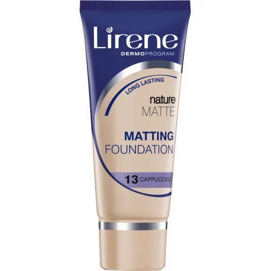 Lirene Nature Matte (13 Cappuccino) - Fond de ten matifiant