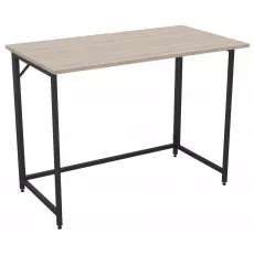 Masa de birou AMF Fold, 100x60 cm pliabila, Черный/Сонома