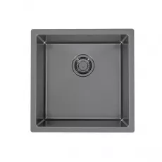 Chiuvetă de bucătărie Alveus Quadrix 30 450х450 mm, Anthracite