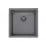 Chiuvetă de bucătărie Alveus Quadrix 30 450х450 mm, Anthracite