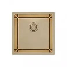 Chiuvetă de bucătărie Alveus Quadrix 30 450х450 mm, Bronze