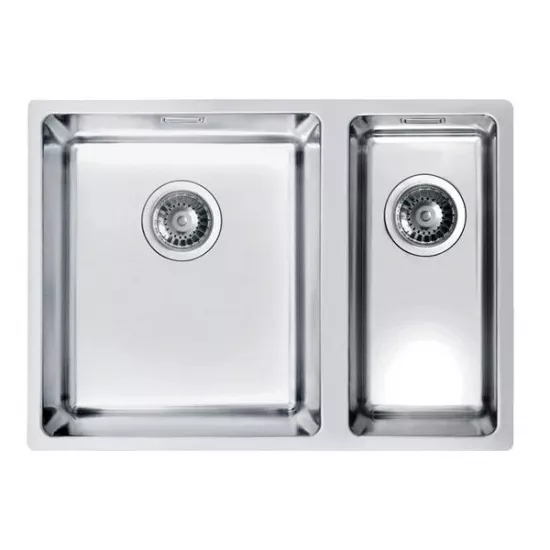 Chiuvetă de bucătărie Alveus Kombino 120 L Undermount 590x440 mm, Inox (1101960)