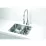 Chiuvetă de bucătărie Alveus Kombino 120 L Undermount 590x440 mm, Inox (1101960)