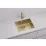 Мойка кухонная Alveus Kombino 50 Undermount 540x440 мм, Gold (1120361)