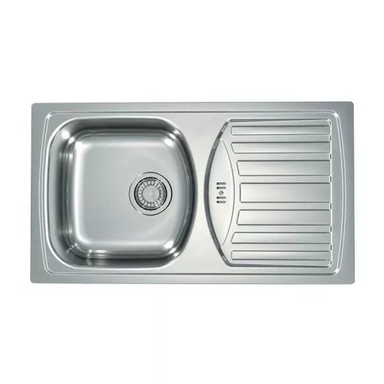 Ð?ойка кÑ?Ñ?Ð¾Ð½Ð½Ð°Ñ Alveus Basic 150 780x435 мм, Inox (1136532)