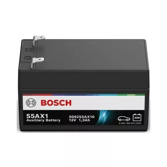 Дополнительная батарея Bosch 12V 1.2AH AGM AUX MB ALL S5AX1 0092S5AX10