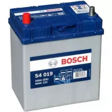 Acumulator auto Bosch 40AH 330A(JIS) клемы 1 (187x127x227) S4 019 тонкая клема 0092S40190