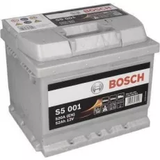 Acumulator auto Bosch 52AH 520A(EN) клемы 0 (207x175x175) S5 001 0092S50010