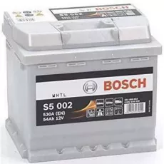 Acumulator auto Bosch 54AH 530A(EN) клемы 0 (207x175x190) S5 002 0092S50020