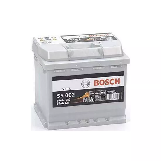 Аккумулятор Bosch 54AH 530A(EN) клемы 0 (207x175x190) S5 002 0092S50020