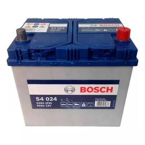 Аккумулятор Bosch 60AH 540A(JIS) клемы 0 (232x173x225) S4 024 0092S40240