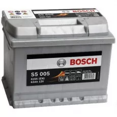 Acumulator auto Bosch 63AH 610A(EN) клемы 0 (242x175x190) S5 005 0092S50050