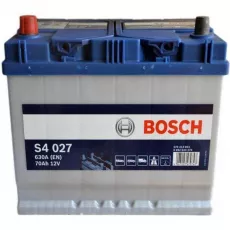 Acumulator auto Bosch 70AH 630A(JIS) клемы 1 (261x175x220) S4 027 0092S40270
