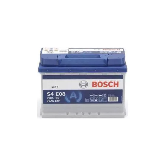 Аккумулятор Bosch 70AH 760A(EN) клемы 0 (278x175x190) S6 008 EFB 0092S4E081
