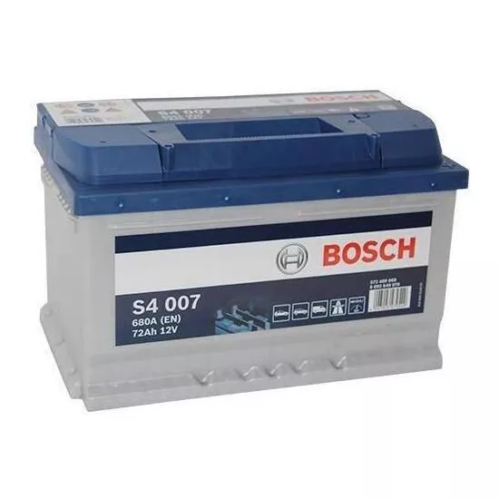 Аккумулятор Bosch 72AH 680A(EN) клемы 0 (278x175x175) S4 007 0092S40070