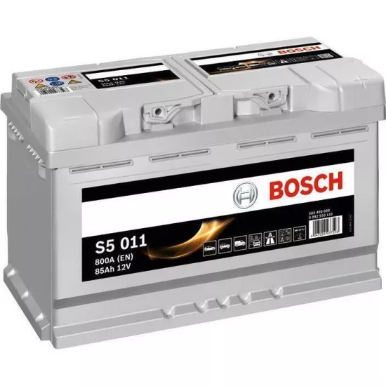 Acumulator auto Bosch 85AH 800A(EN) клемы 0 (315x175x190) S5 011 0092S50110