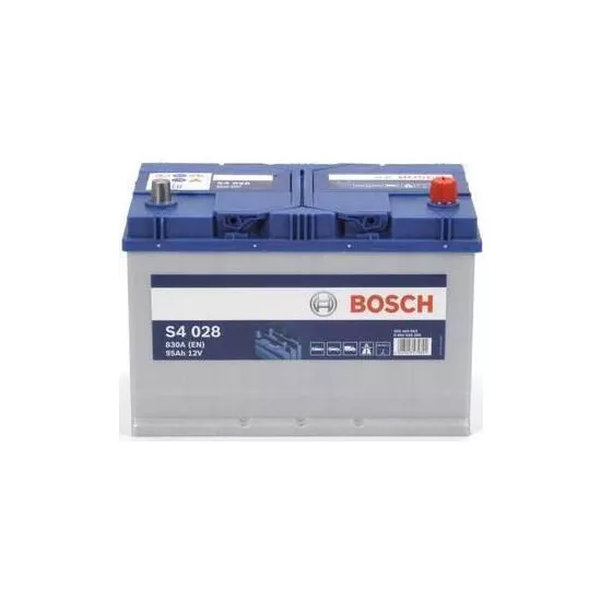 Аккумулятор Bosch 95AH 830A(JIS) клемы 0 (306x173x225) S4 028 0092S40280