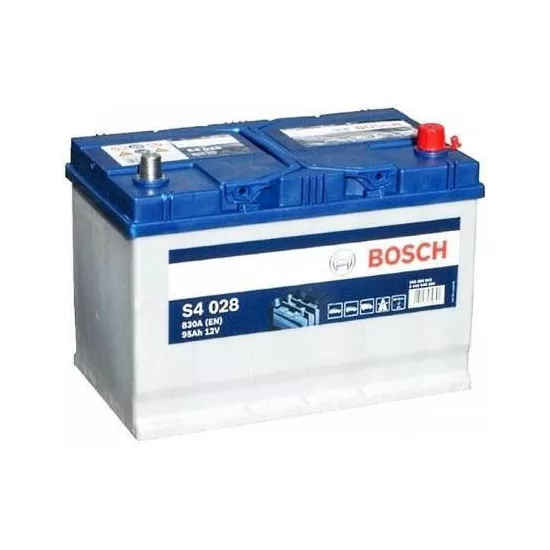 Аккумулятор Bosch 95AH 830A(JIS) клемы 1 (306x173x225) S4 029 0092S40290
