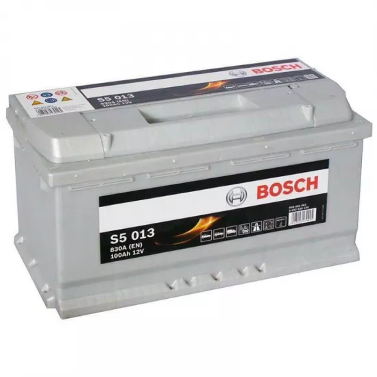 Аккумулятор Bosch 100AH 830A(EN) клемы 0 (353x175x190) S5 013 0092S50130