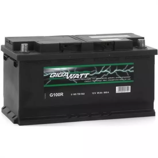 Аккумулятор Gigawatt 100AH 830A(EN) клемы 0 (353x175x190) S5 013 0185760002
