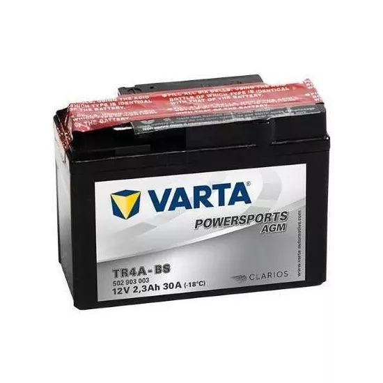 Acumulator auto Varta 12V 2.3AH 30A(EN) клемÑ? 4 (114x49x86) YTR4A-BS AGM 502903003I314