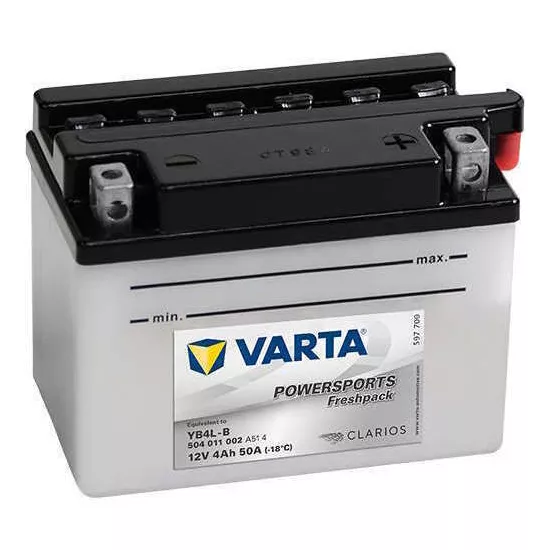 Acumulator auto Varta 12V 4AH 50A(EN) клемы 0 (121x71x93) YB4L-B (CB4L-B) 504011005I314
