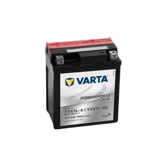 Acumulator auto Varta 12V 6AH 100A(EN) клемÑ? 0 (114x71x131) YTX7L-BS AGM 506014010I314